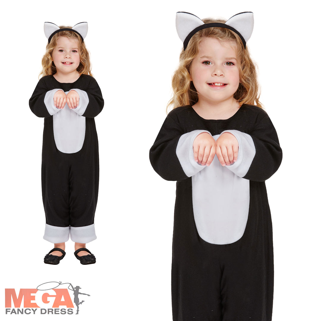 Girls Toddler Cat Costume