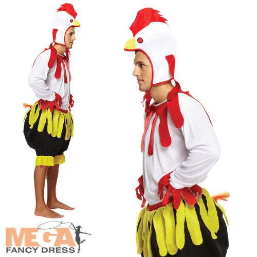 Chicken Costume for Men Farm Animal Outfit