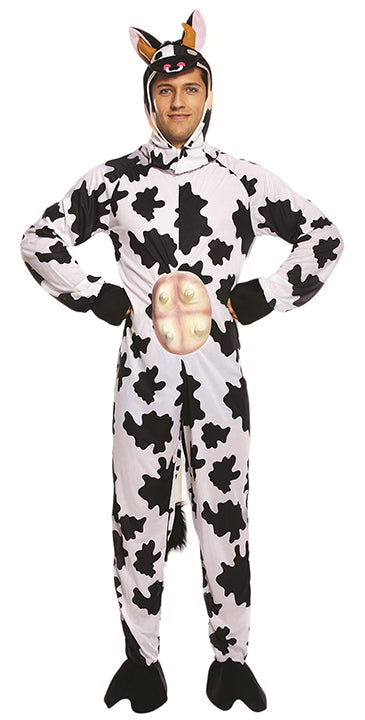 Adults Cow Farm Animal Cattle Book Day Fancy Dress Costume