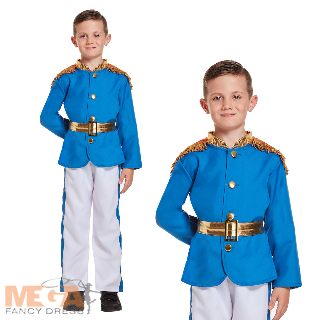Boys Handsome Prince Literary Royalty Book Day Costume