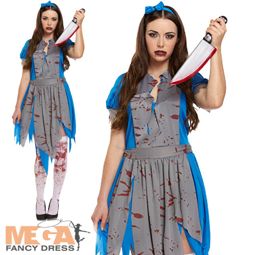 Horror Alice in Wonderland Costume Horror Fancy Dress