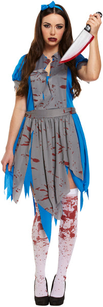 Horror Alice in Wonderland Costume Horror Fancy Dress