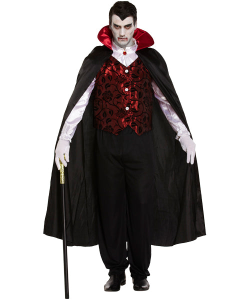 Deluxe Vampire Men's Aristocratic Night Creature Costume
