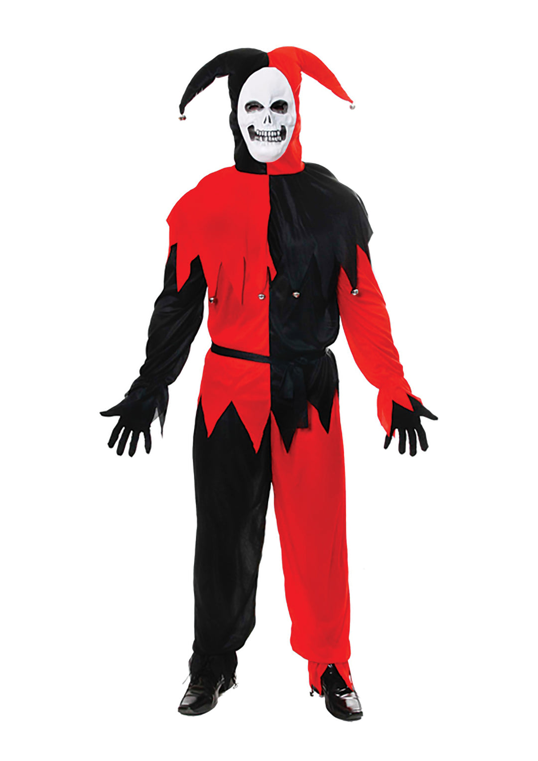 Evil Jester Sinister Medieval Fool Costume