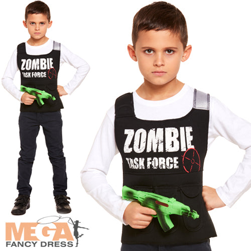 Boys Zombie Killer Super Agent Halloween Costume Accessory