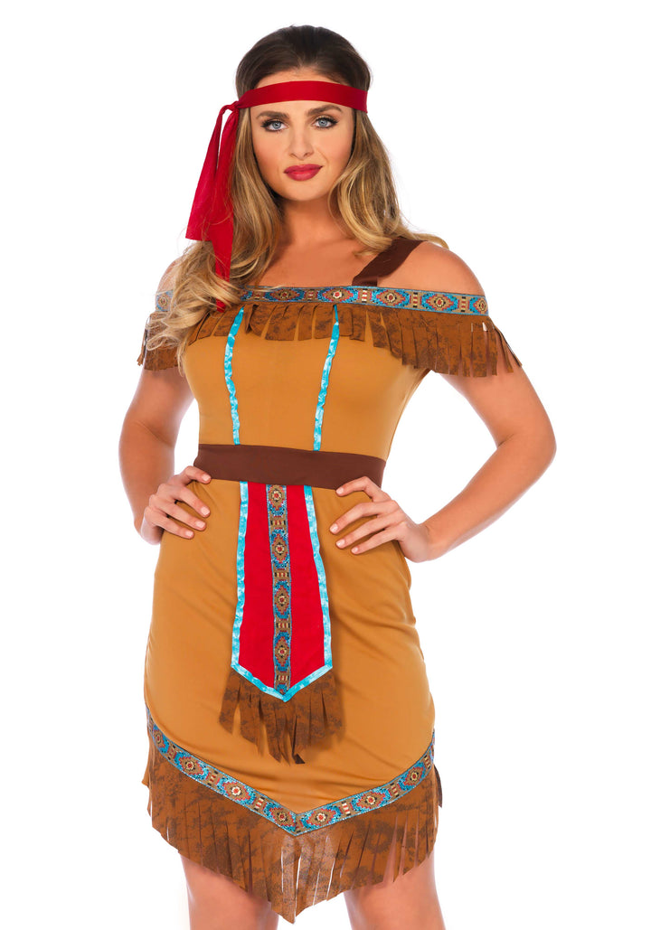 Native Princess Ladies Tribal Royalty Costume