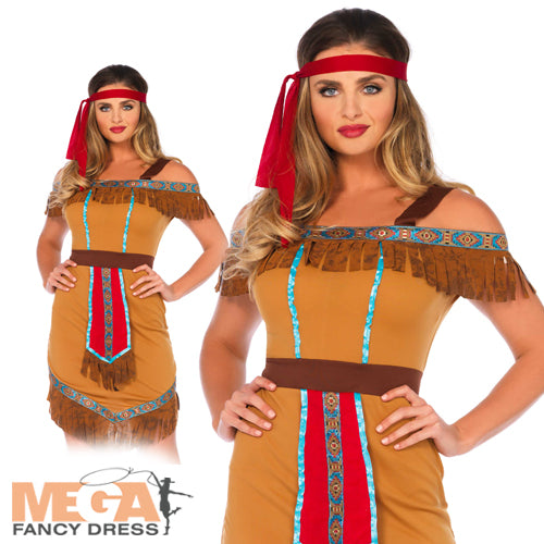 Native Princess Ladies Tribal Royalty Costume