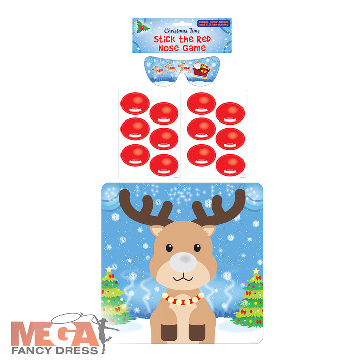 Stick the Nose on the Reindeer Christmas Game