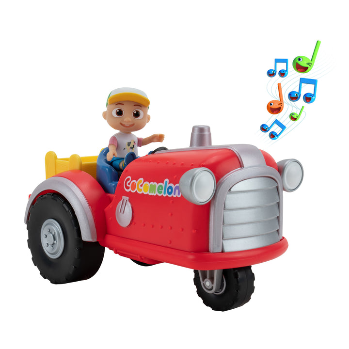 Cocomelon Musical Tractor Plus JJ Figure Song Playing Toy
