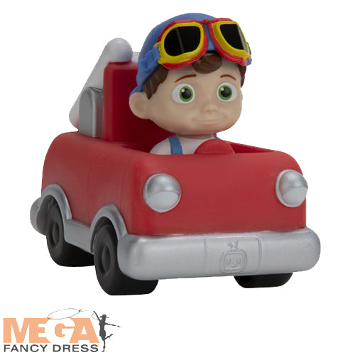 Cocomelon Red Fire Truck 4" With TomTom Mini Vehicle Toy