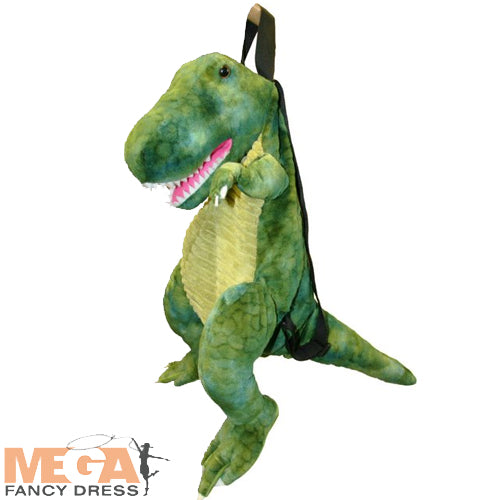 Great Gizmos Green T-Rex Backpack