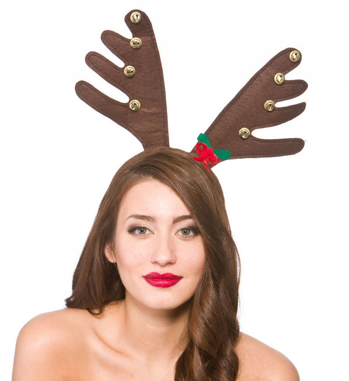 Deluxe Reindeer Antlers Costume Accessory