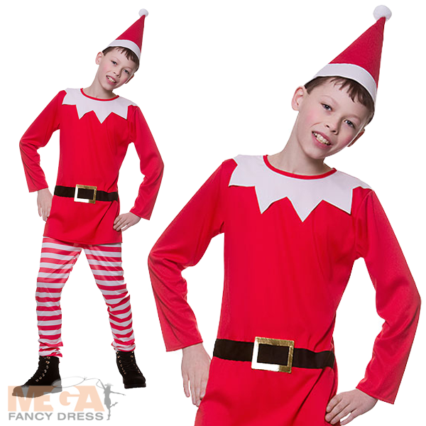 Kids Naughty Elf Costume