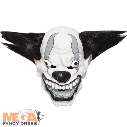 Evil Clown Mask Terrifying Carnival Accessory