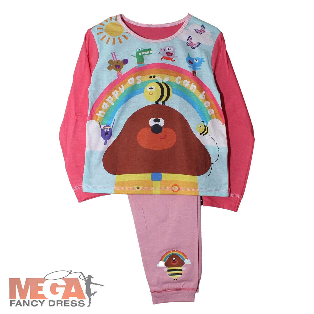 Official Girls Hey Duggee Happy As Can Bee Pyjamas