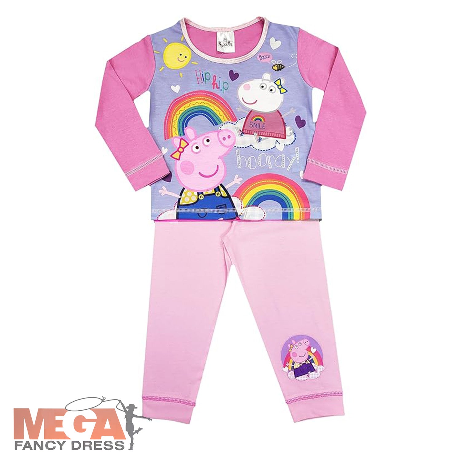 Peppa pig pyjamas and dressing gown best sale