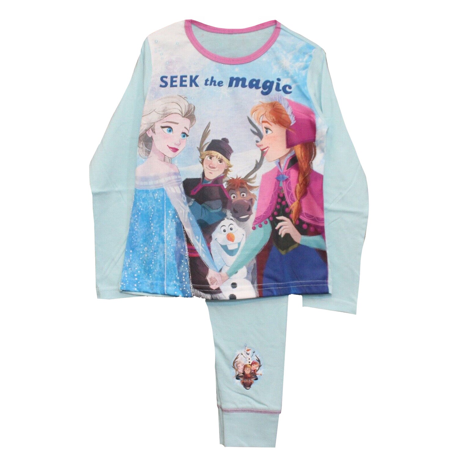 Princessy Pyjamas Girls Disney Princess Pyjamas - 4-5 Years – Mega Fancy Dress UK