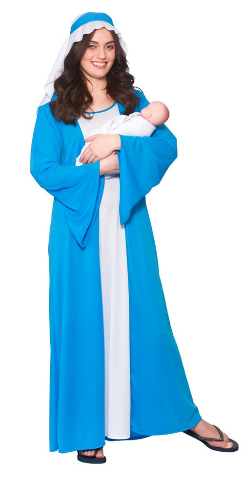 Ladies Virgin Mary Christmas Nativity Costume