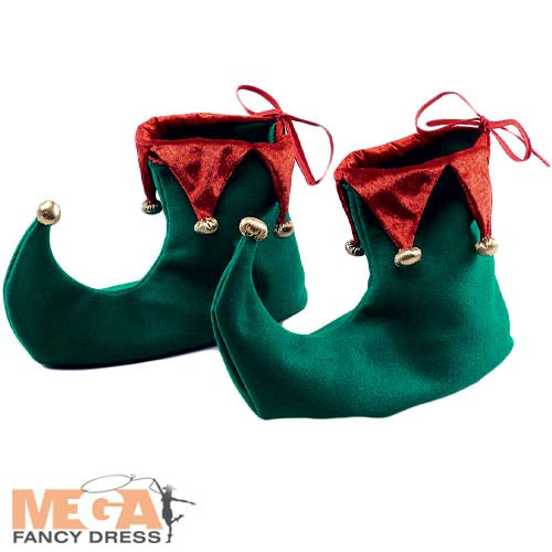 Elf Shoes Christmas Santa's Helper Adult Accessory