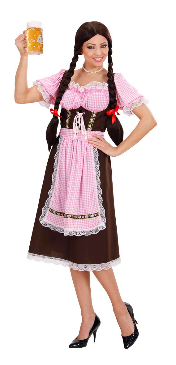 Ladies Deluxe Bavarian Costume Oktoberfest Outfit