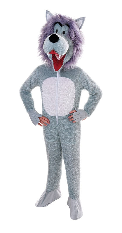 Kids Cartoon Wolf Costume