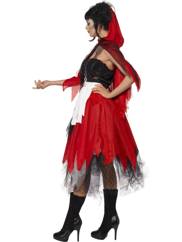 Ladies Fairytale Naughty Biting Hood Costume