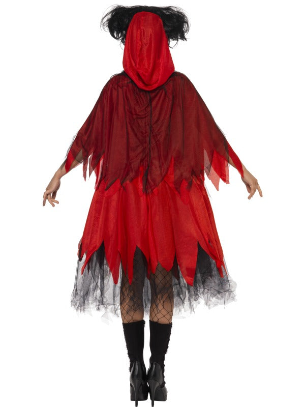 Ladies Fairytale Naughty Biting Hood Costume