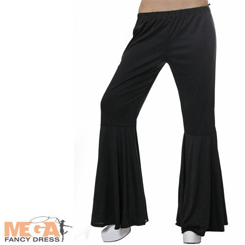 Black Flared Trousers Stylish Fashion Accessory