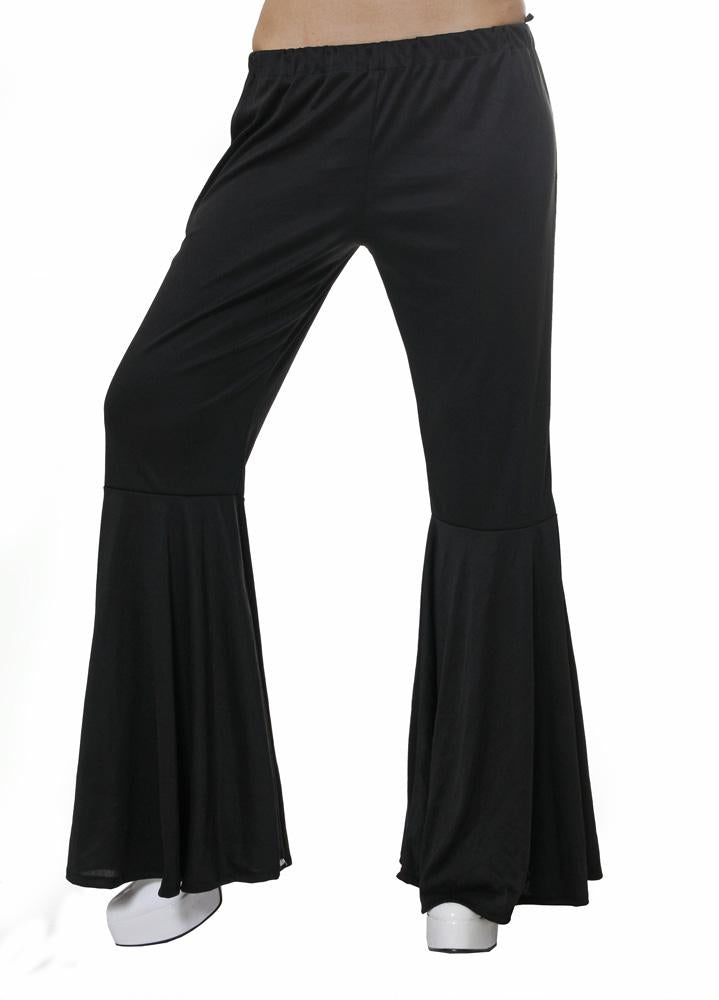 Black Flared Trousers Stylish Fashion Accessory