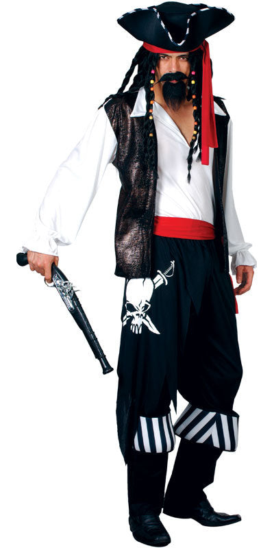 High Seas Buccaneer Deluxe Pirate Adventure Costume
