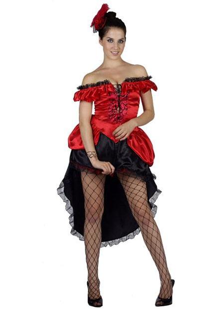 Can Can Girl French Cabaret Dancer Costume