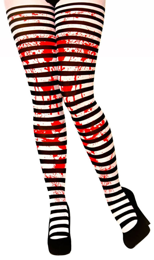 Candystripe Blood Tights