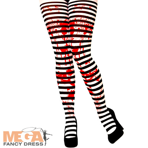 Candystripe Blood Tights