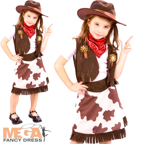 Cowgirl Toddler Costume Little Western Outfit