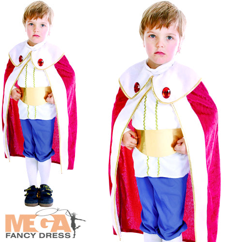 Toddler Boys Tudor King Fairytale Nativity Costume