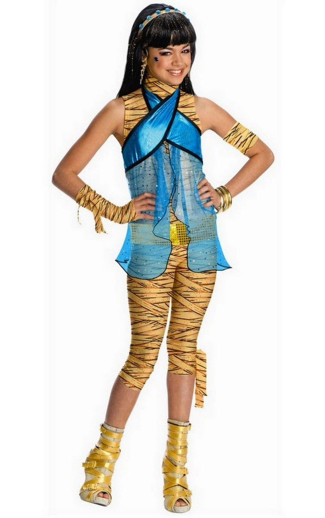 Girl's Cleo de Nile Monster High Costume Character Outfit