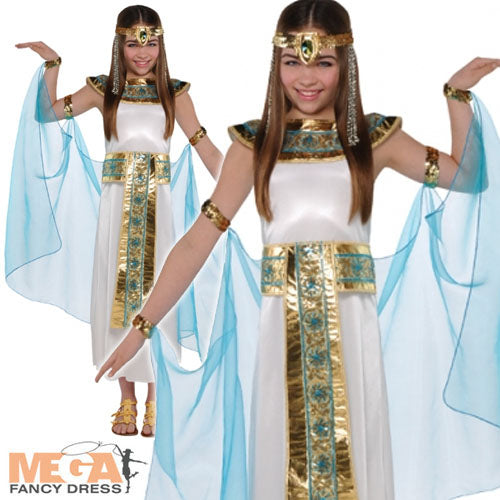 Girls Cleopatra Queen Egyptian Costume