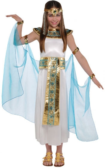 Girls Cleopatra Queen Egyptian Costume