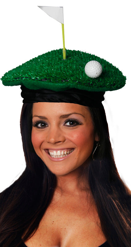 Mens Ladies Crazy Golf Hat Golfing Costume Accessory