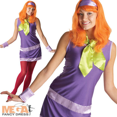 Classic Daphne from Scooby-Doo Costume & Wig