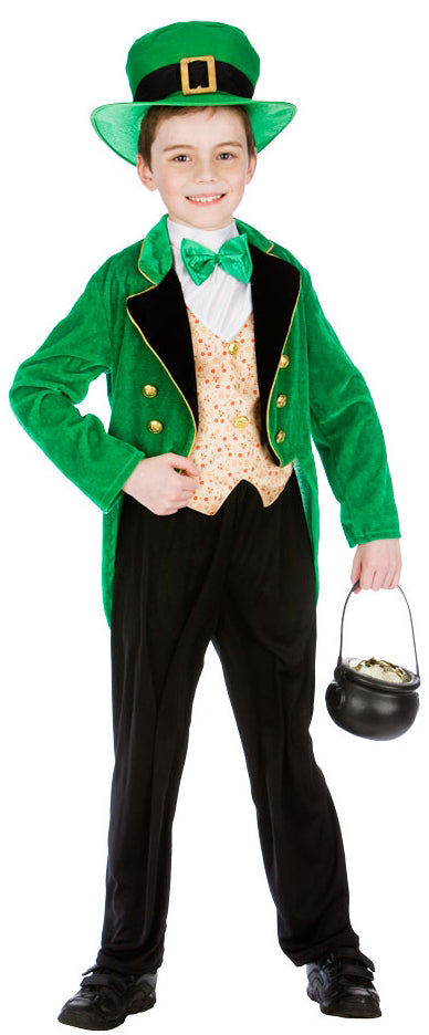Deluxe Leprechaun Boy Folklore Costume