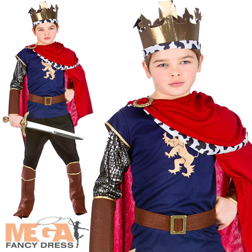 Deluxe Medieval King Historical Costume