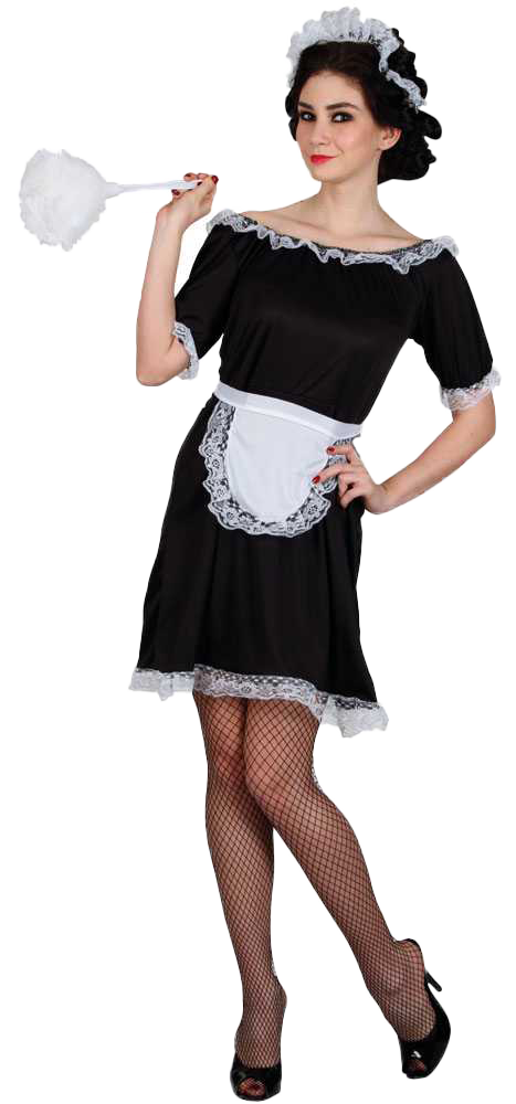 Classic French Maid Service Costume