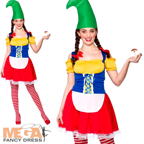 Cute Gnome Ladies Themed Costume
