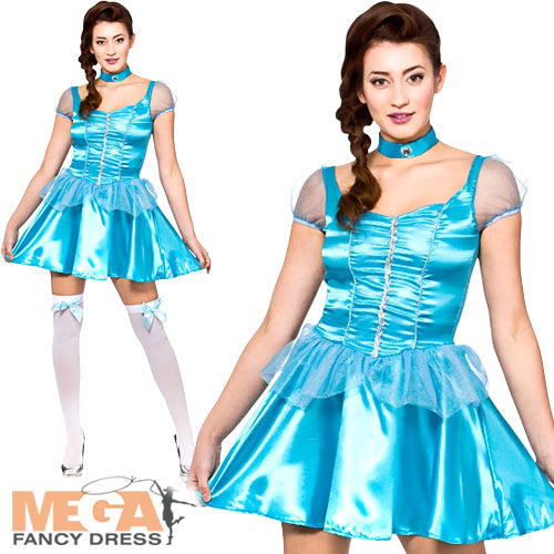 Ice Blue Princess Fairytale Ladies Costume