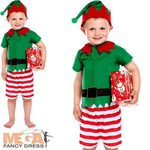 Toddler Santa's Little Helper Boy Christmas Costume