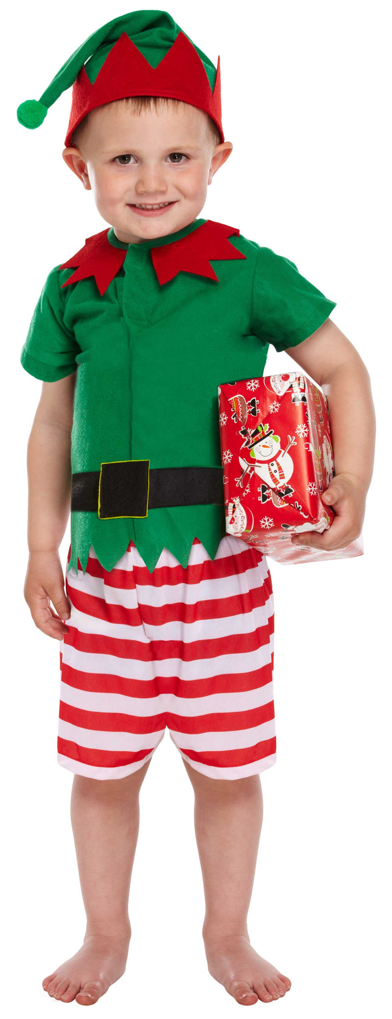 Toddler Santa's Little Helper Boy Christmas Costume