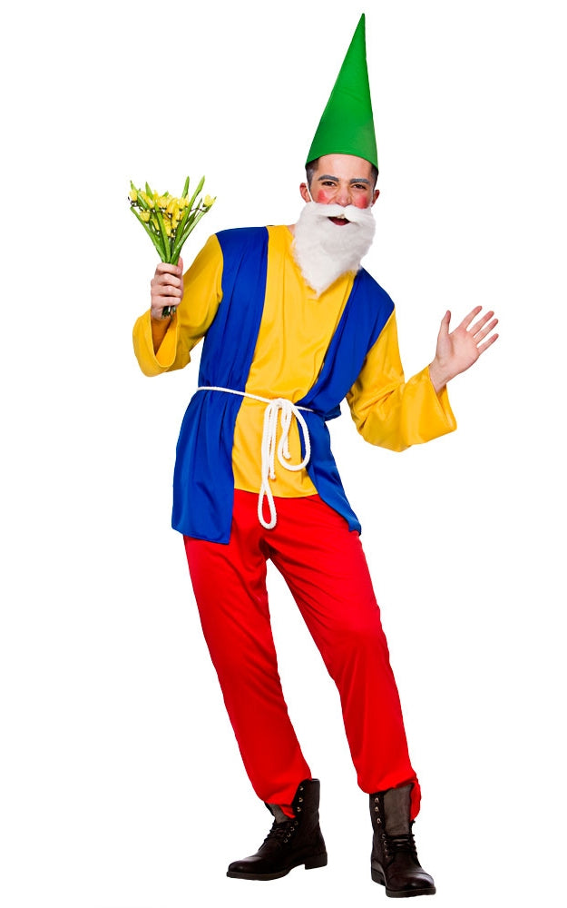 Funny Gnome Themed Men's Costume