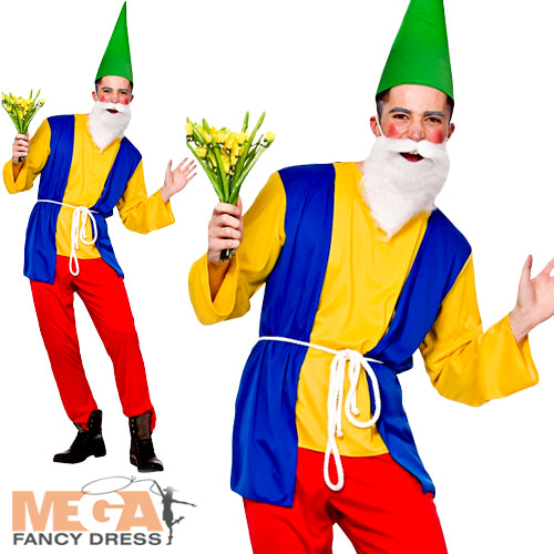 Funny Gnome Themed Men's Costume