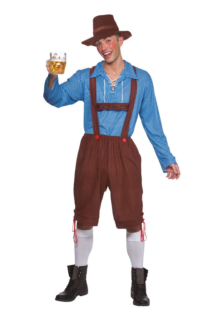 Men's Bavarian Party Guy German Oktoberfest Beer Costume